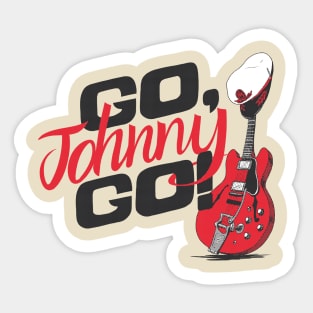 Go Johnny Go! Sticker